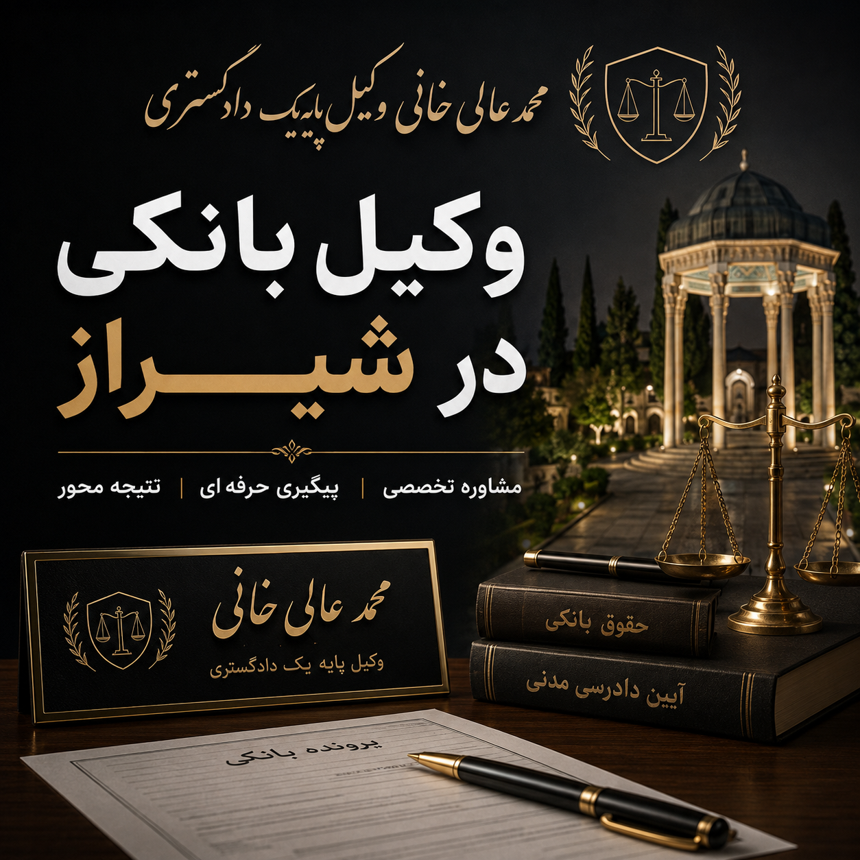 وکیل بانکی در شیراز