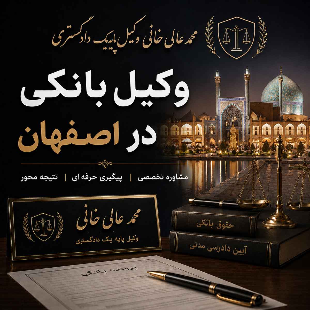 وکیل بانکی در اصفهان